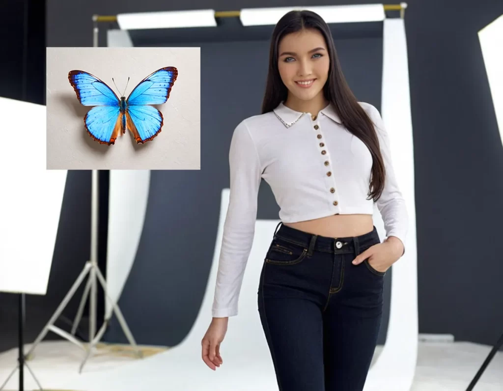 Calça jeans cintura baixa Look para o outono 2025