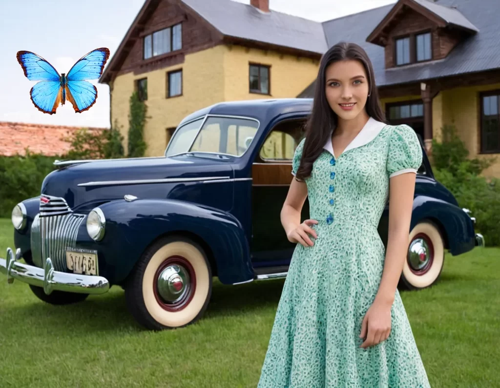 Mulher e carro a relação do público feminino durante a década de 1940