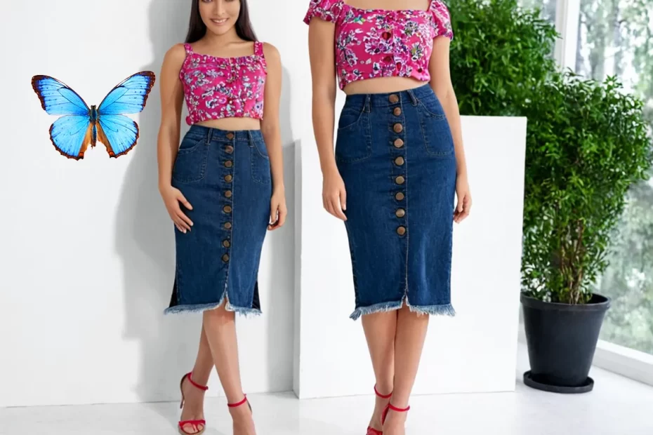 Saia Jeans comprida evangélica melhores looks