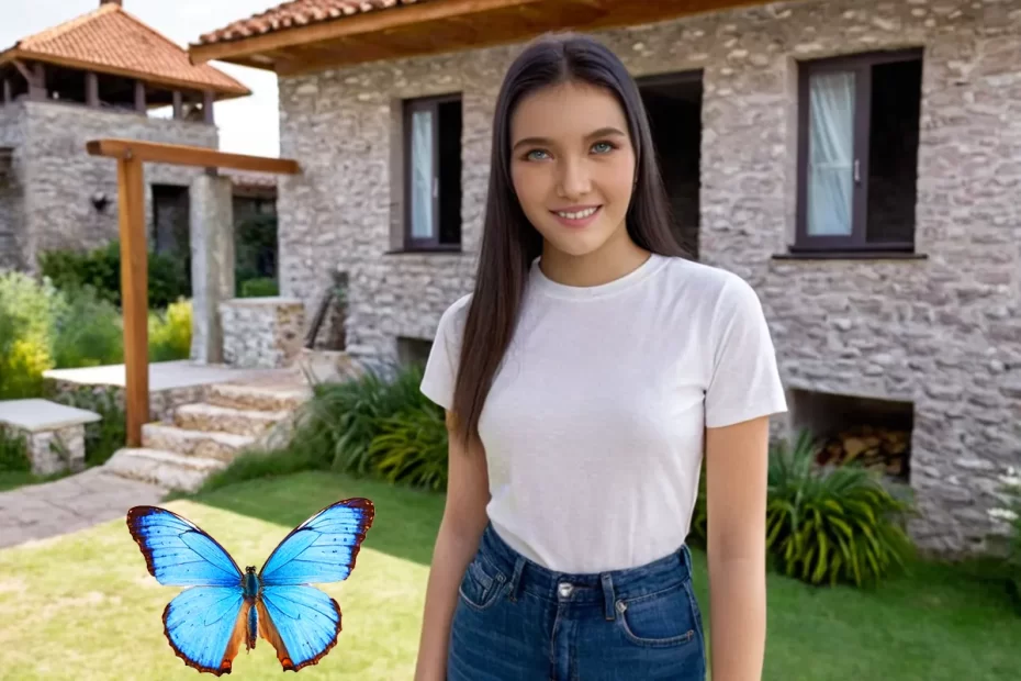T shirt manga curta look com estampa