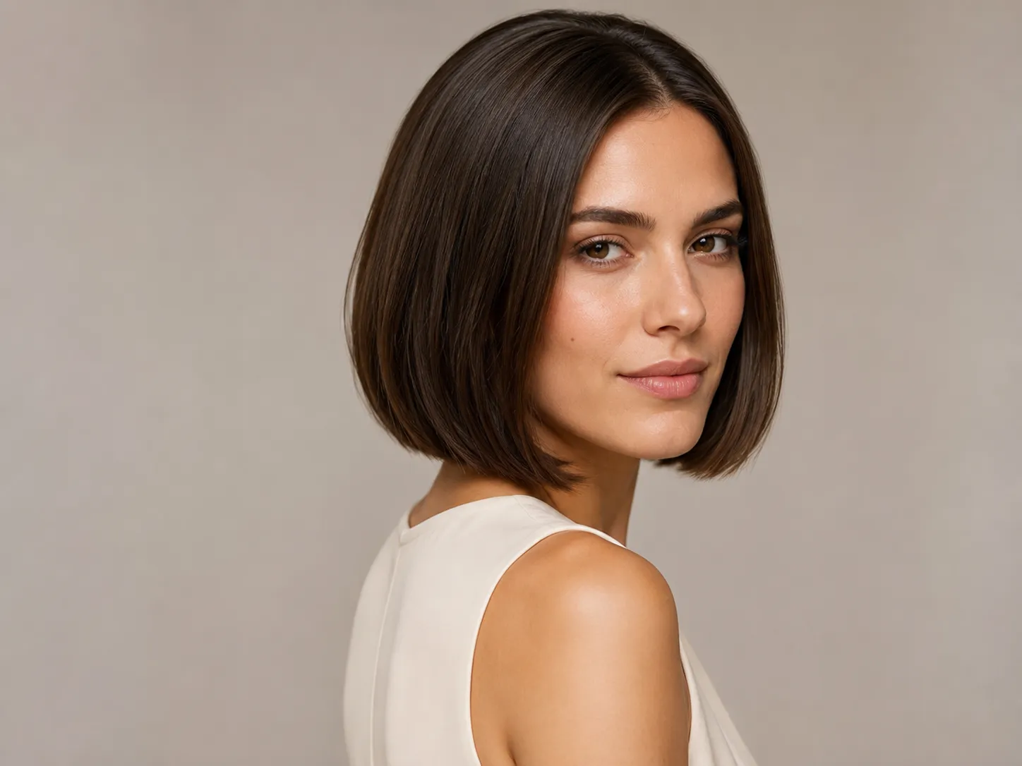 Cabelo curto feminino: o Bob clássico muda o rosto no detalhe