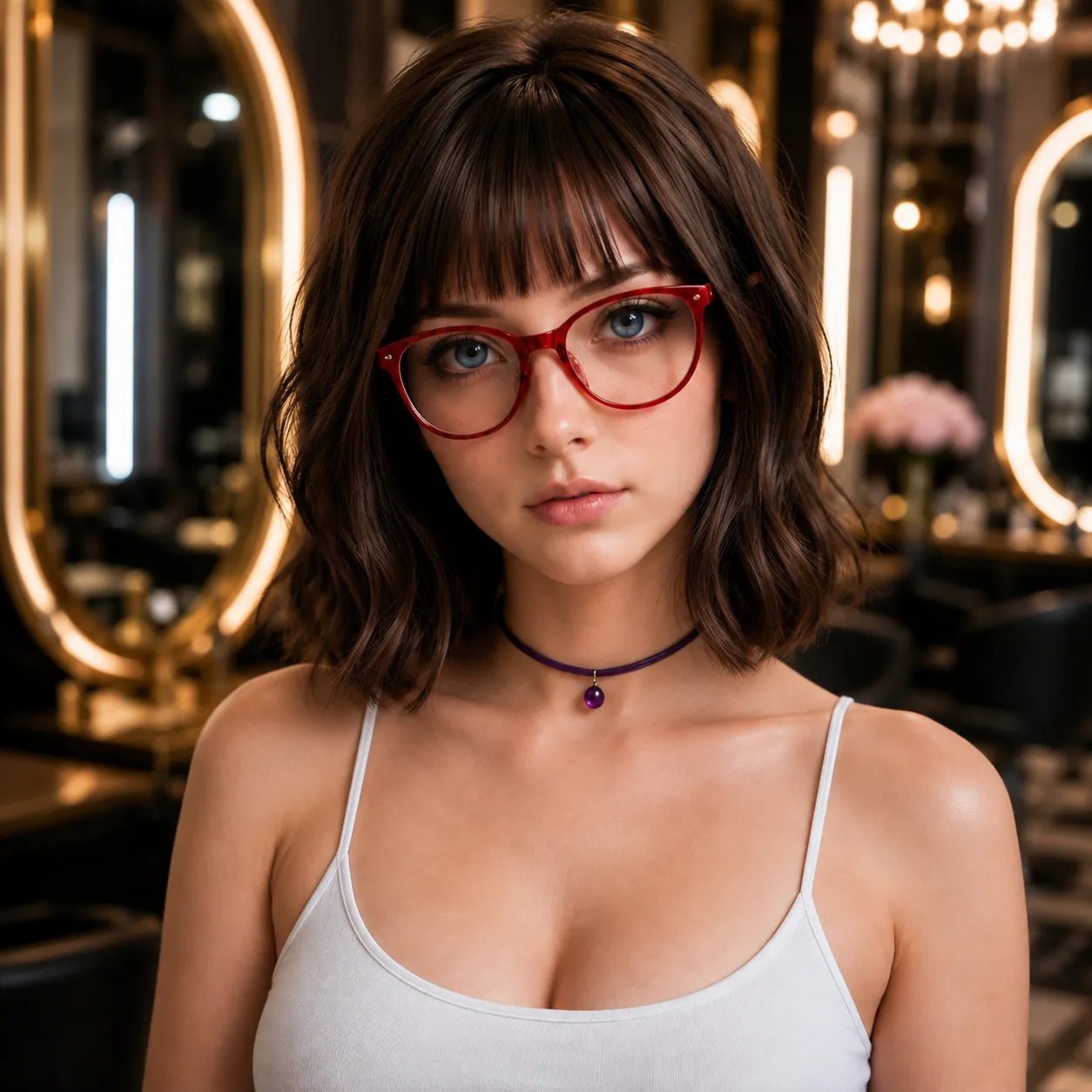 Corte de cabelo curto feminino em estilo moderno para inspiração de pixie bob e bixie