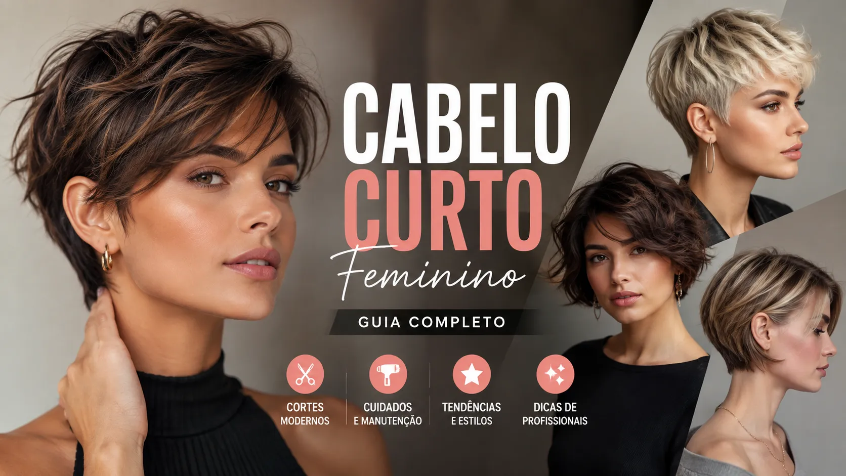 Cabelo Curto Feminino: Cortes, Cores e Cuidados Klei