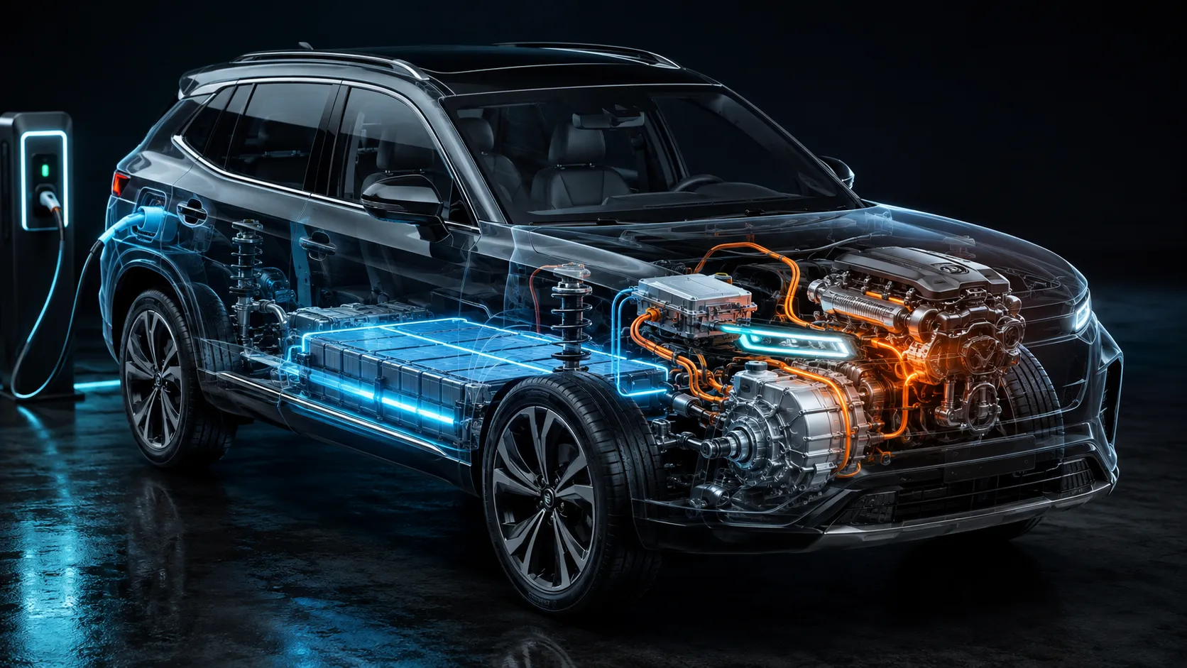 Carro híbrido plug-in por dentro: como funciona a engenharia de um PHEV