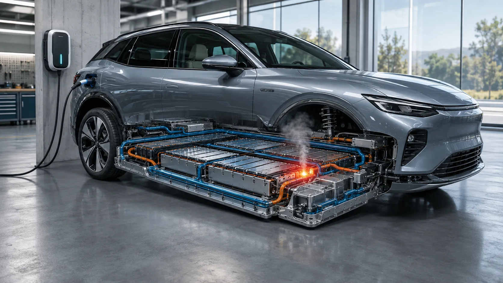 Bateria de carro elétrico pode pegar fogo parada? Entenda as causas, a vida útil e os cuidados