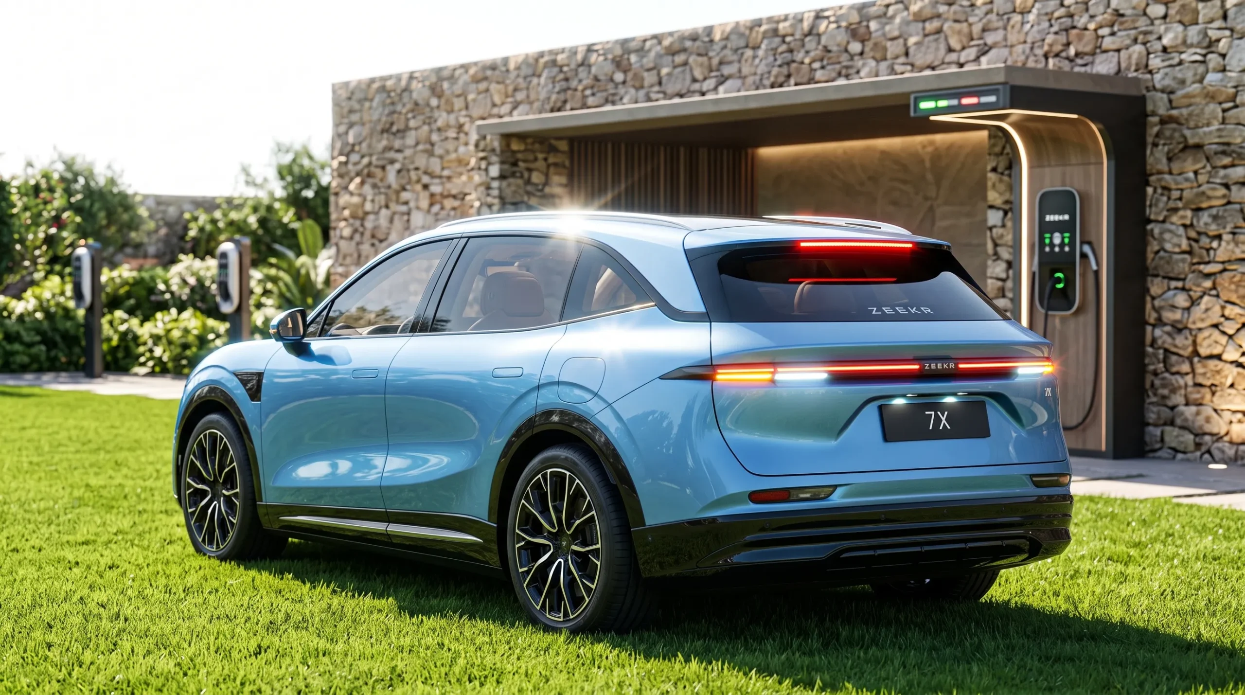 Zeekr 7X Premium 2027 combina 421 cv e 491 km por R$ 378 mil