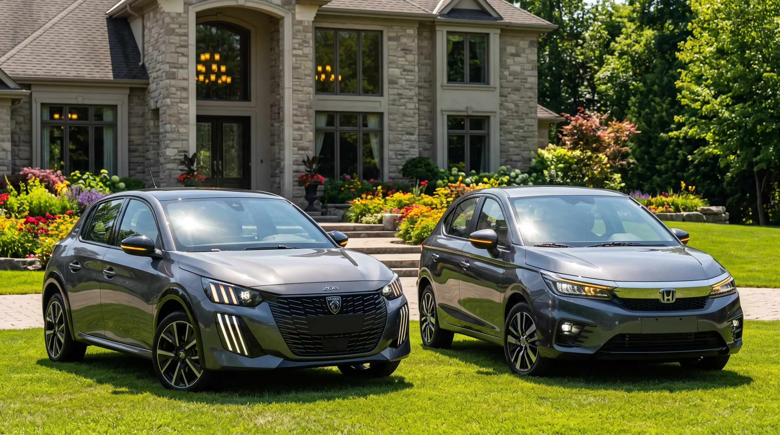 Peugeot 208 x Honda City 2027: segurança e TCO